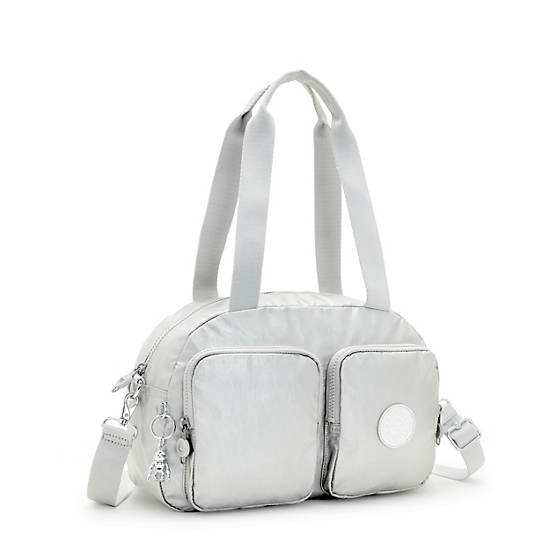 Kipling Cool Defea Metallic Axelväska Silver | SE 1818MQ